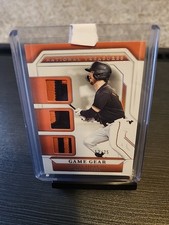 2025 Panini National Treasures James Tibbs III Game Gear Swatches 12/25 Giants 