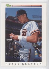 1992 Classic Update White Travel Edition Royce Clayton #T25 x9h