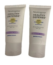 2 Neutrogena Healthy Defense Daily Moisturize SPF 50 See Description HTF