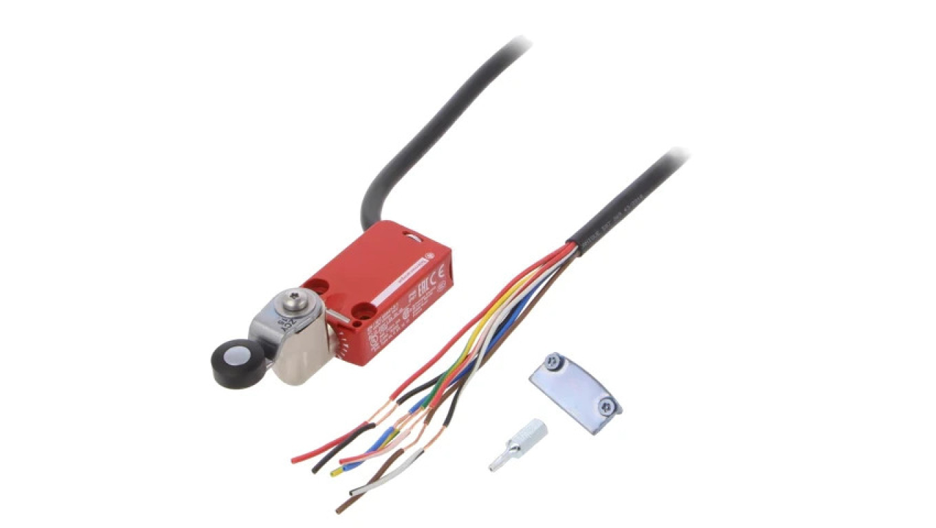 XCSM3715L2 limit switch lever R 30.4 mm, plastic roller Ø16 mm /T2UK