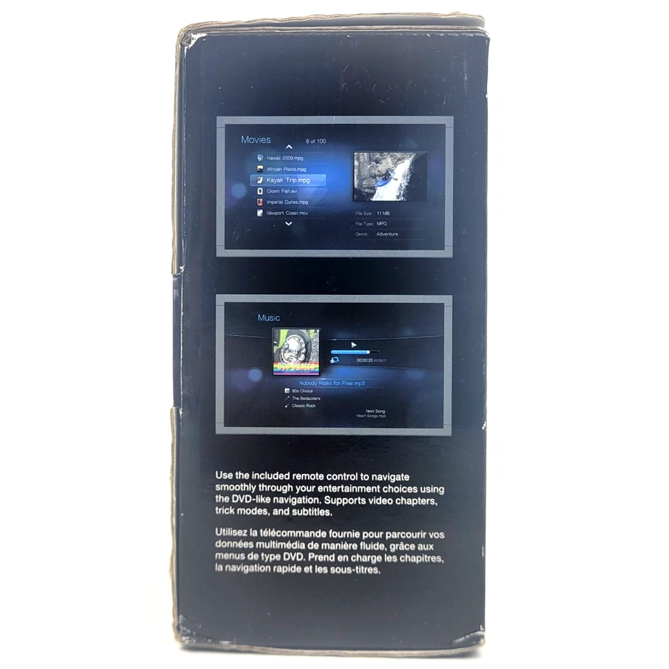 NEW Western Digital WD TV HD Media Streaming Player WDBABF0000NBK 1080P HDMI - Image 4 of 4