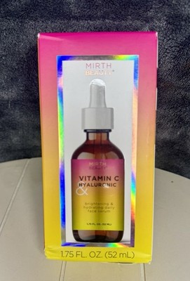 Mirth Beauty Vitamin C Hyaluronic Acid Daily Face Serum with Collagen 1.75 fl oz