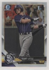 2018 Bowman Draft Chrome Refractor Grant Little #BDC-110 0l1