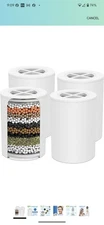 AWO 4 PACK A-01 Replacement Shower Filter Cartridge Compatible with Afina...
