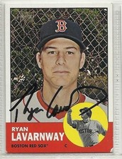 Ryan Lavarnway Signed Autographed Card 2012 Topps Heritage