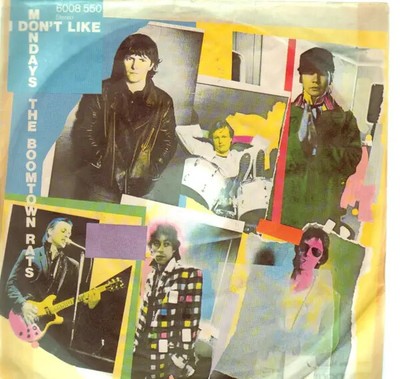 The Boomtown Rats I Dont Like Mondays Vinyl Single 7inch NEAR MINT Mercury