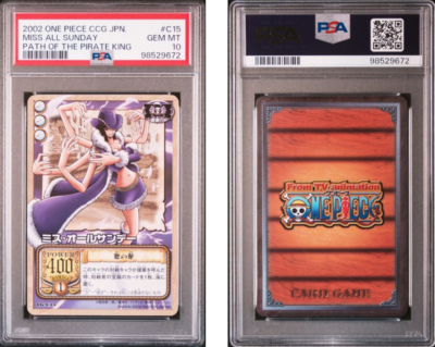 PSA 10 Robin Miss All Sunday One Piece Card LK-c15 Bandai Tcg Ccg