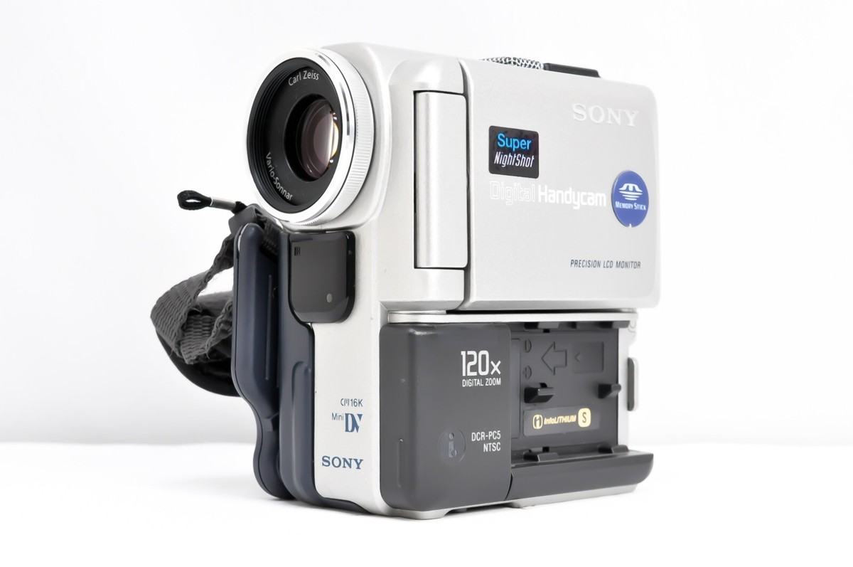 All Works Near Mint Sony Handycam DCR-PC5 Mini DV Camcorder
