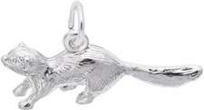 Sterling Silver Ferret Charm by Rembrandt