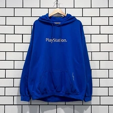 TRAVIS SCOTT MOTHERBOARD III HOODIE ROYAL BLUE PLAYSTATION CACTUS JACK LIMITED