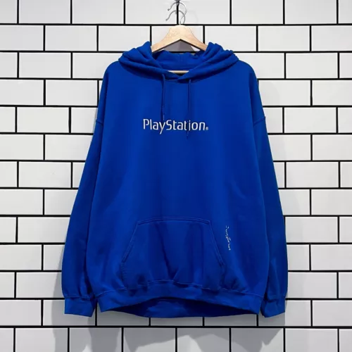 Limited Edition Travis Scott Playstation Cactus Jack Hoodie Royal Blue in Nepal at NPR 68380 Rating 5