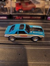 Tyco Ford Mustang 1979 Blue Black White Turbo Rare Color Lot A