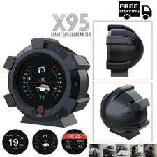 Off Road Digital GPS 4x4 Inclinometer Angle Tilt Rolling Pitch Gauge Slope Meter