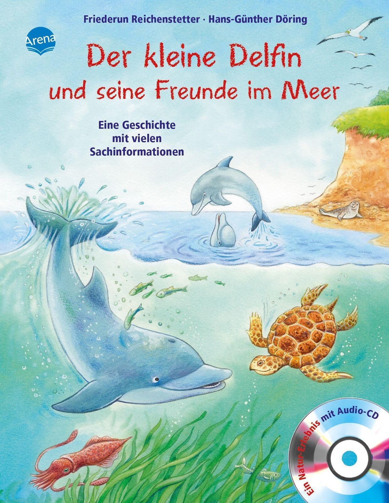Thumbnail - Friederun Reichenstetter | Der Kleine Delfin Und Seine Freunde Meer |