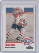 2002-03 Fleer Throwbacks #66 Chris Nilan Montreal Canadiens