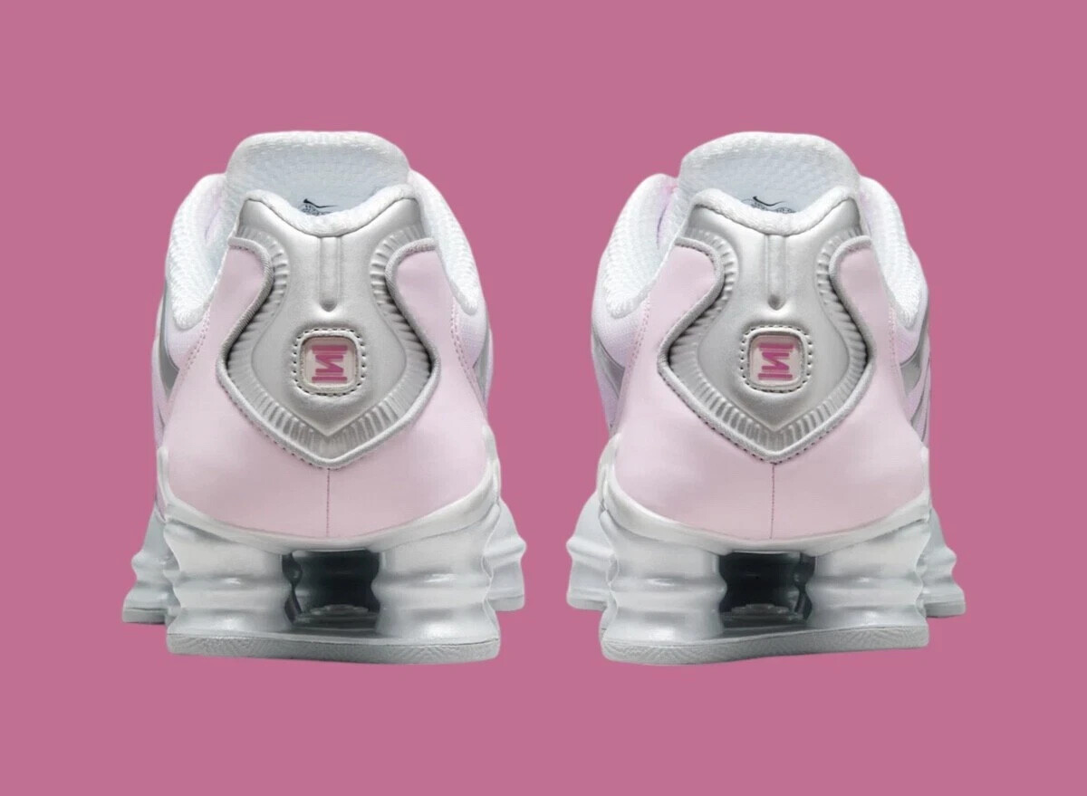 Nike Shox TL Women's Size 9.5 MTLC Platinum/Pink Sicle HV2520-001