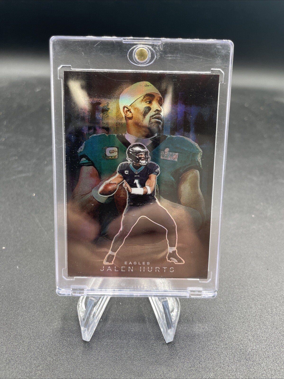 2023 Panini Prizm Football Jalen Hurts EAGLES #P-1 Profiles Case Hit