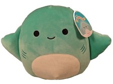 Squishmallows 8" Maggie the Stingray Plush New with Tags Turquoise Aqua Stuffed