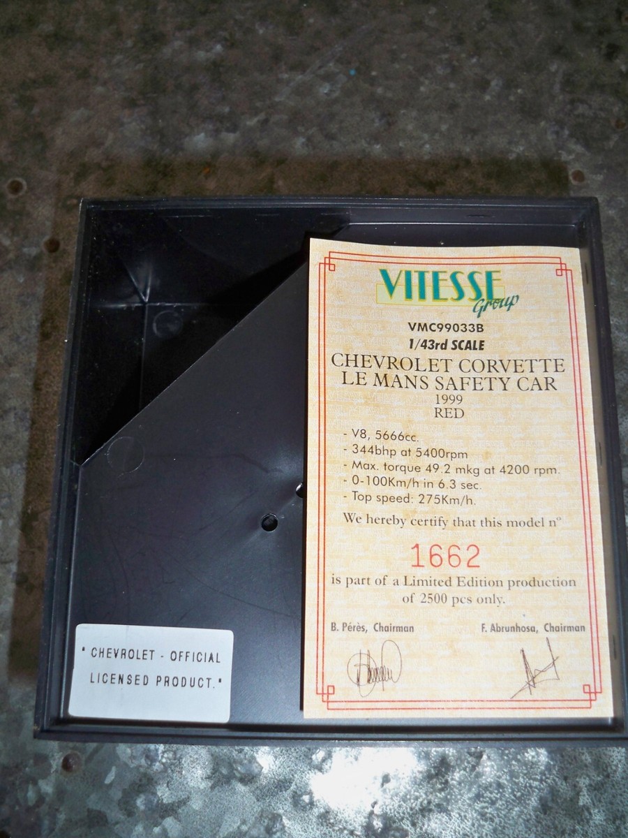 1999 Chevrolet Corvette C5 pace car Le Mans | chrispit1955