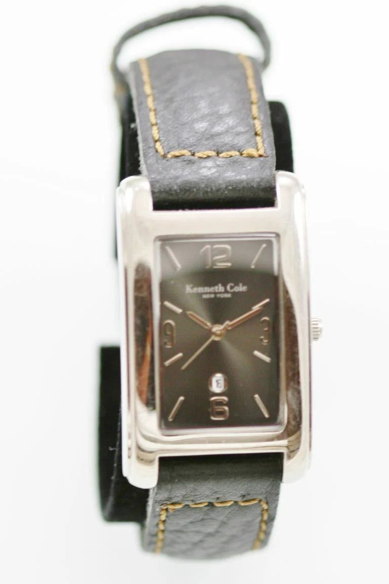 Kenneth Cole New York KC50567001 - Orologio da polso da uomo, analogico, al quarzo, in pelle