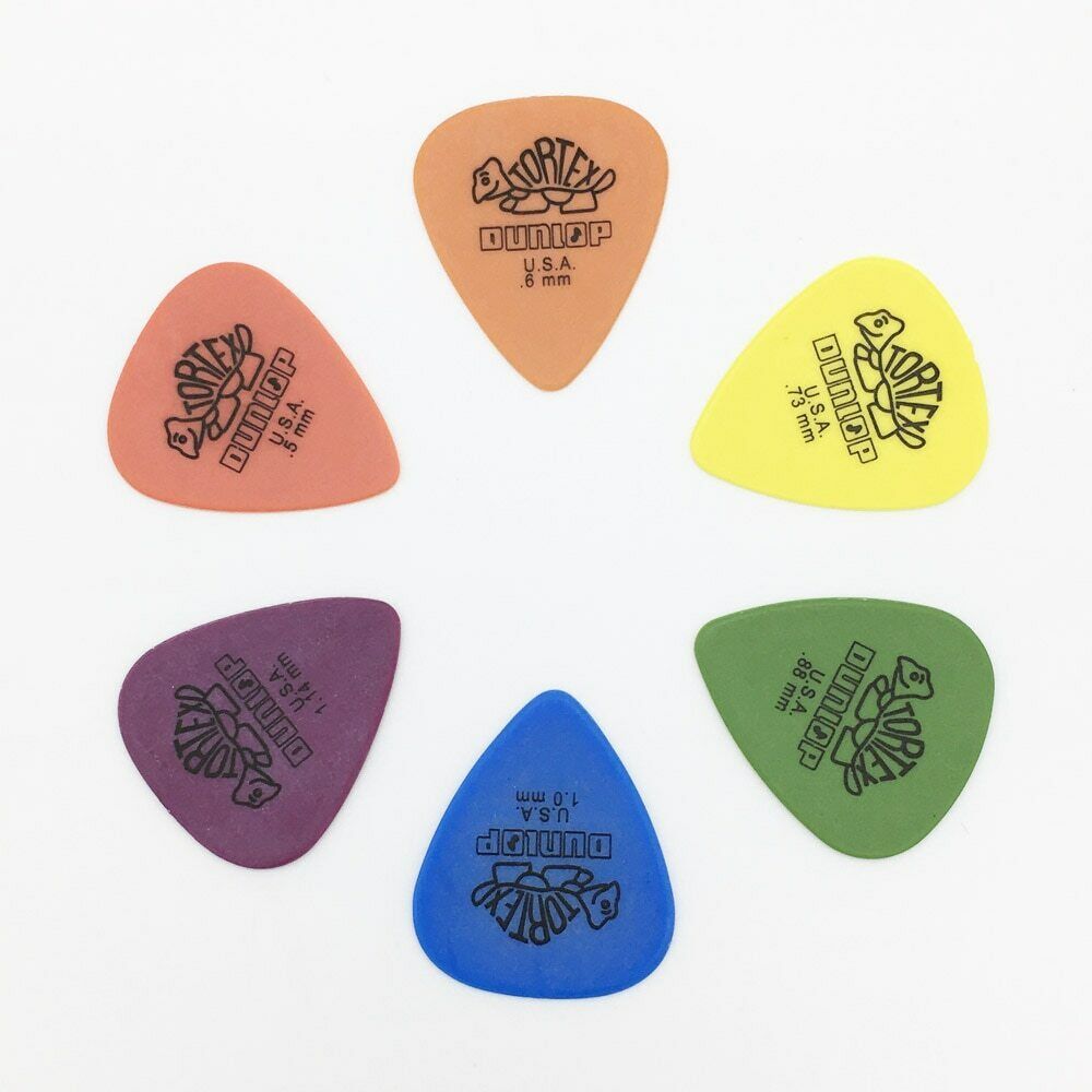 100 Pcs Dunlop Guitar Picks Electric Guitar Pick Part Accessories 6