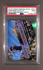 2019 Panini Donruss Optic Peak Performers Holo #PP15 Fernando Tatis Rookie PSA 9