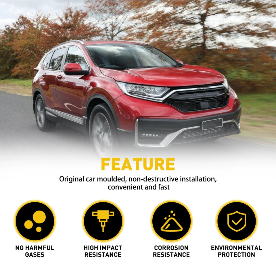 Fit for 2017-2021 Honda CR-V Mud Flaps Splash Guards Fender Kit Auto Accessories - Image 3 of 4