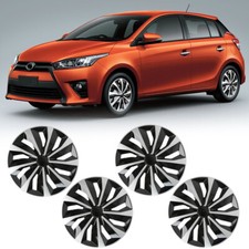 15" 4Pcs Car Hubcaps Wheel Cover Hub Caps Rim R15 For Toyota Yaris 2000-2024