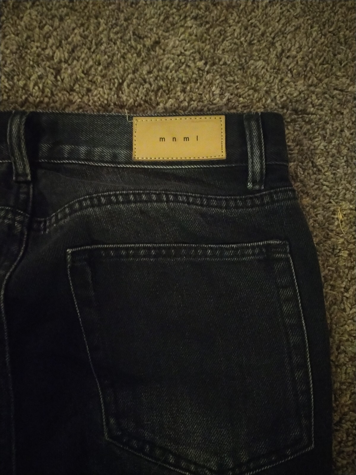 Spiderweb Design For MNML Men’s Patchwork Black J… - image 12