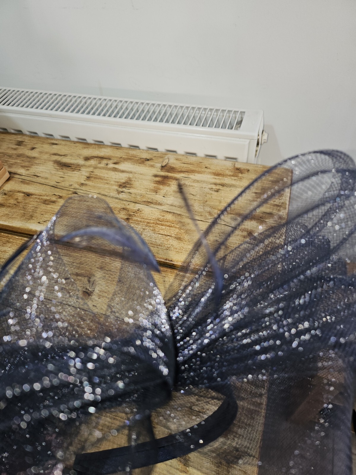 Navy Blue Fascinator eBay