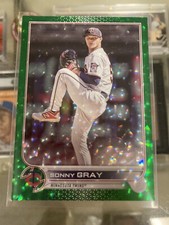 2022 Update Base Green Foilboard #US16 Sonny Gray /499 - Minnesota Twins