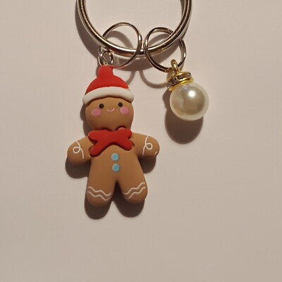 Süßeste Figur Lebkuchenmann Schlüsselanhänger Bagcharm Spaß nützlich süß kleines Geschenk