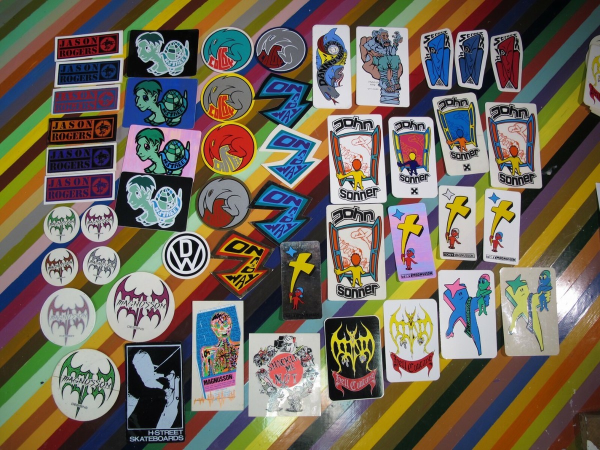 vtg 1990s H Street skateboard sticker - videos Magnusson Danny Way
