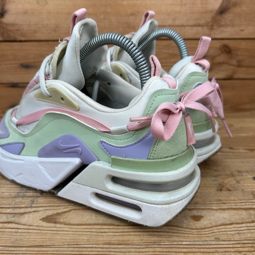 Nike Trainers Womens Size UK 4 Air Max Furyosa Pastel Multicolour Chunky Shoes - Picture 10 of 13