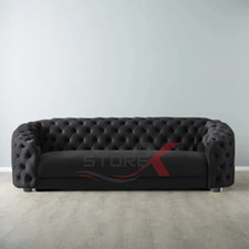 Storex Premium Plush Velvet Sofas 3 and 2 seater Luxury  and Comfort