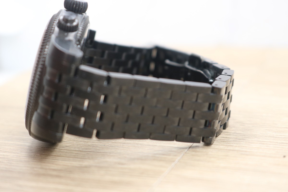 Mint Burberry Gunmetal The Utilitarian Men Bu7840 Watch New Batt