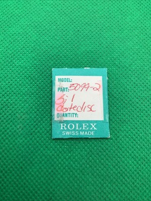 Genuine Rolex 3035 5099-2 Date Disc Dial White Watch Part
