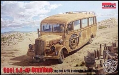 1/35 RODEN RD-808 Opel Blitz 3.6   47 Omnibus model W39