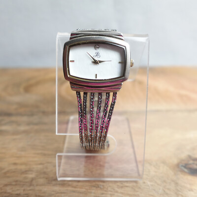 JS Watch Co Watch Women 29mm Silver Tone Rectangular