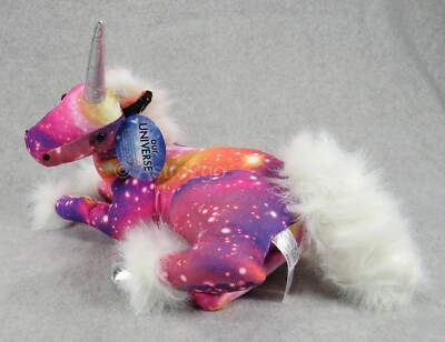 PINK UNICORN--Fiesta Plush Stuffed Animal Universe Galaxy Space