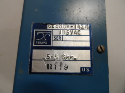 Tempo Timer Model 888A-142A1 115VAC