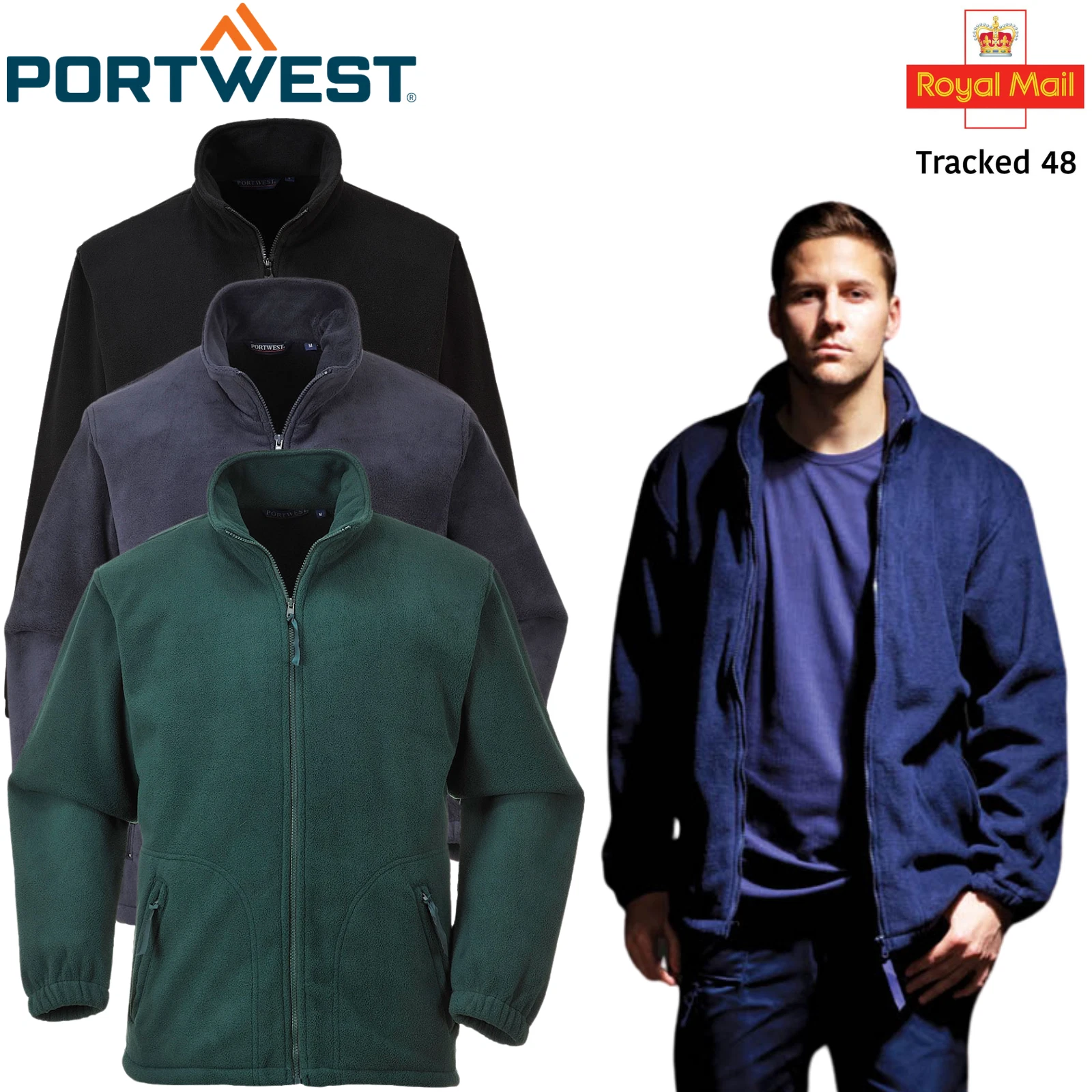PORTWEST Argyll Heavy Fleece Winter Warm Heavy Weight Work Full Zip Jackets F400
Opens in a new wind