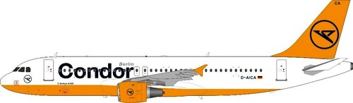 A320-212 Condor D-Aica Berlín W/ Std - Jarno Fox JFA320034 1/200 - Imagen 3 de 3