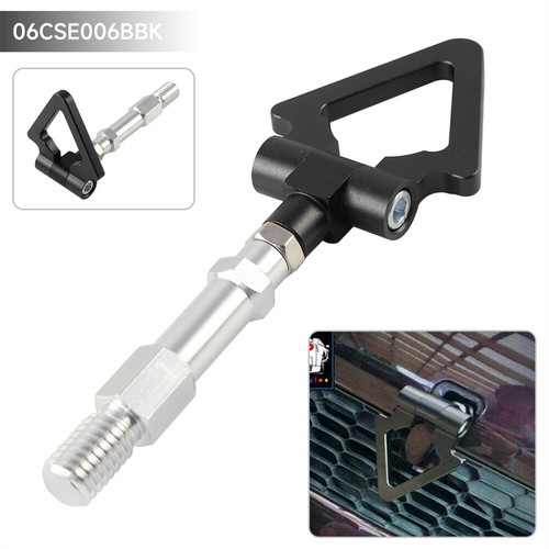19.5mm Aluminum Screw Tow Towing Hook Fit Audi A4 A4L 1.8T 2.0T 09-15 Black - Picture 24 of 29