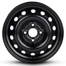 One 14inch 14x5.5 Steelwheel Black Rim 4lug 4x100 45mm Rtxx99148naa Genuine