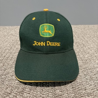Green John Deer Men s Hat Adjustable Strapback