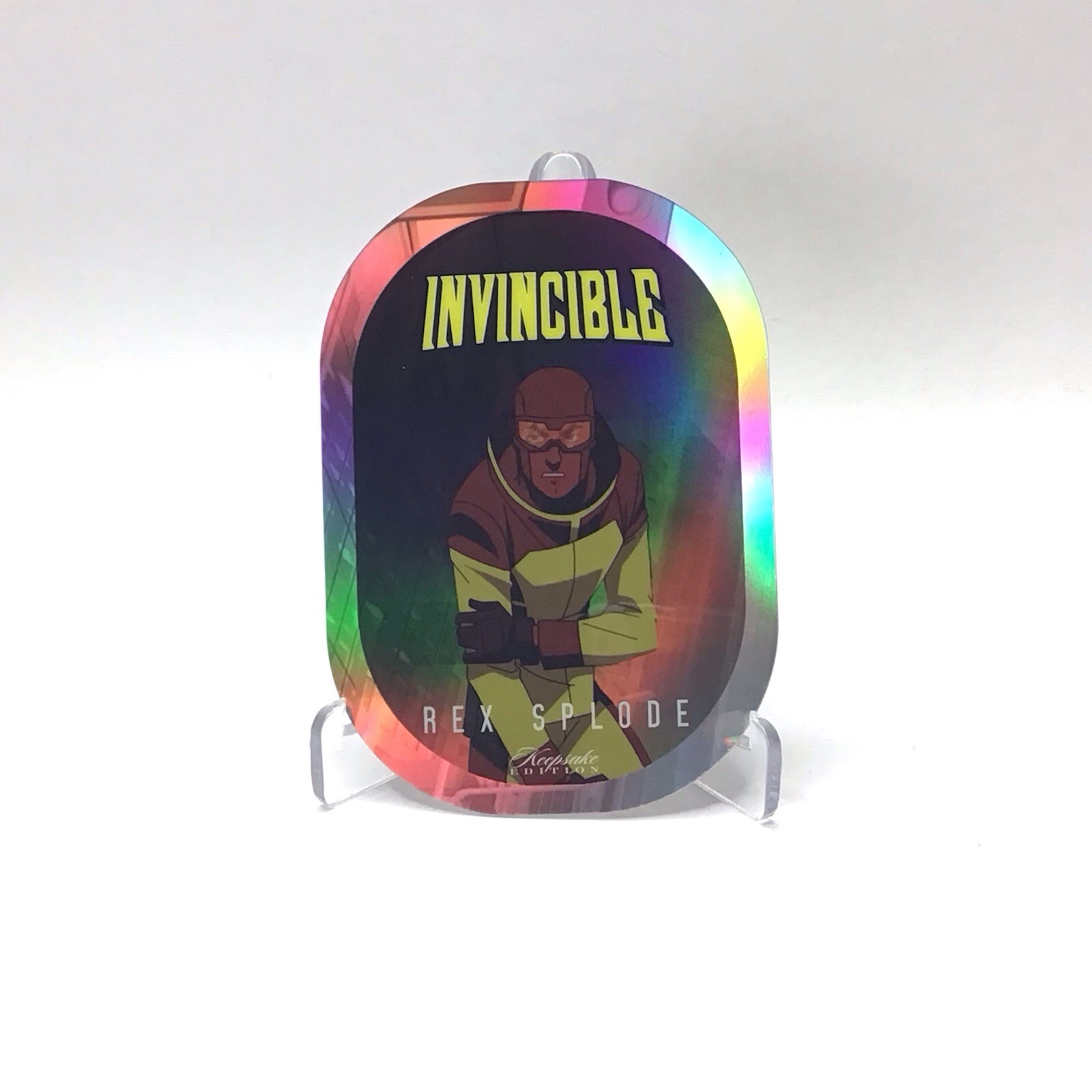 Invincible Rex Splode 2025 Keepsake Editions Silver Holo Foil #155 Die-Cut