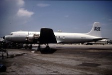 Dia N872TA Douglas DC-6 Trans Air Link 35mm gerahmt OP-K5-62