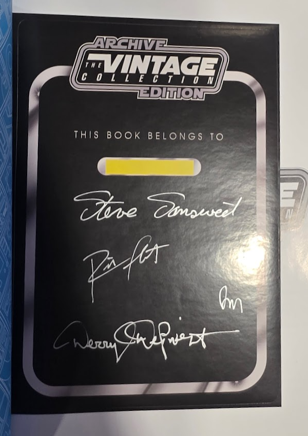 Star Wars Vintage Collection Archive Book w/ Coins, Poster
