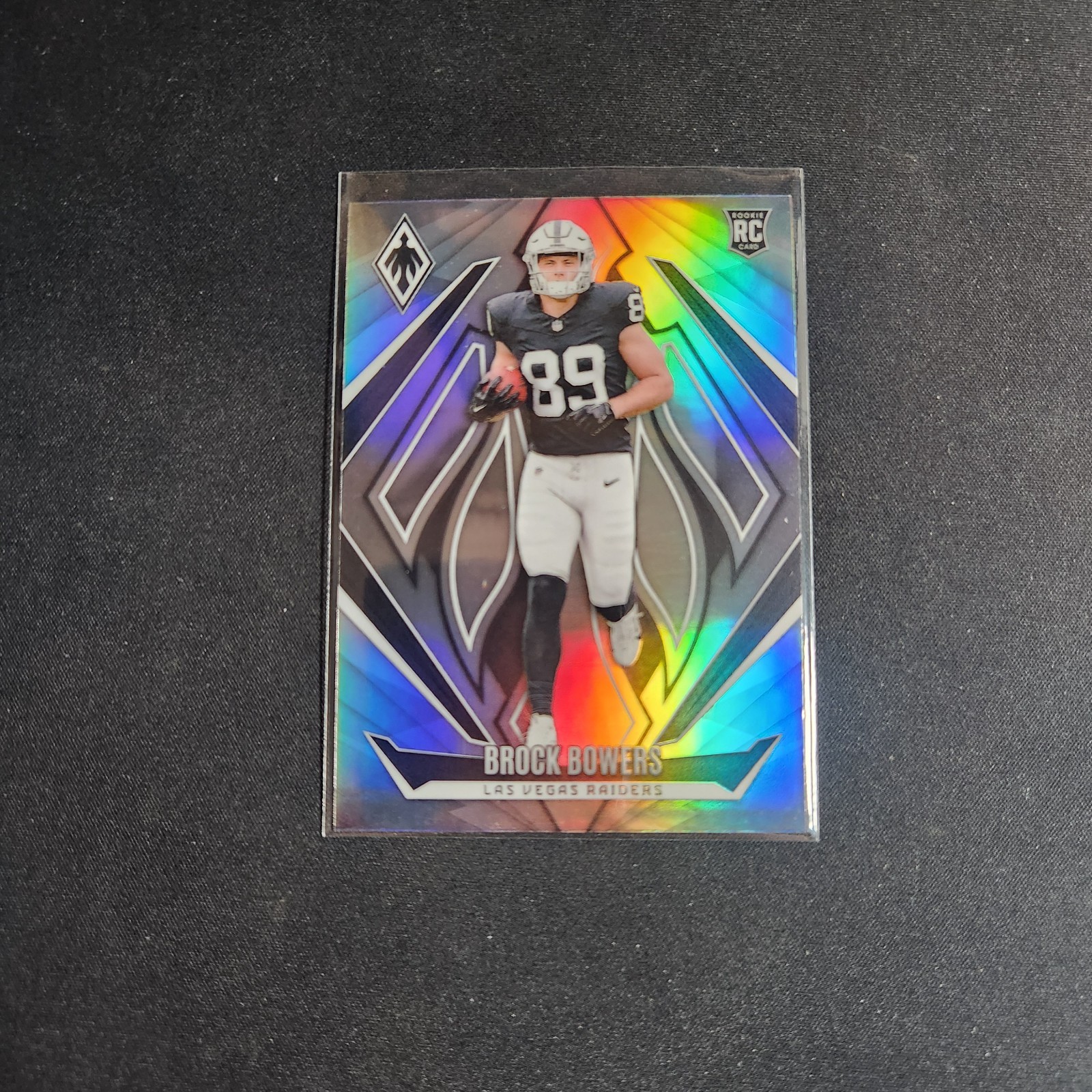 2024 Panini Phoenix - Rookies Brock Bowers #165 Silver (RC) Raiders    L52